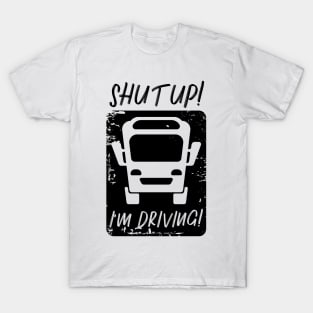 Bus bus driver school bus autobus T-Shirt